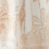 Petite Printed Peasant Dress