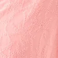 Petite 3/4 Puff Belted Dress