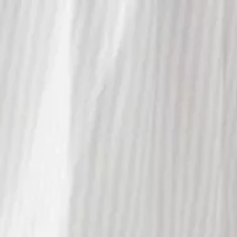 Petite Long Sleeve Scallop Trim Shirt Dress