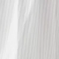 Petite Long Sleeve Scallop Trim Shirt Dress