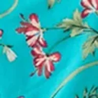 Petite Sleeveless Printed Maxi Dress