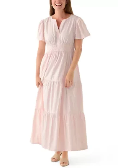 Petite Tiered Midi Dress