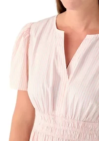 Petite Tiered Midi Dress