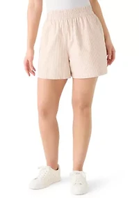 Petite Poplin Shorts