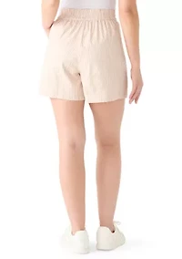 Petite Poplin Shorts