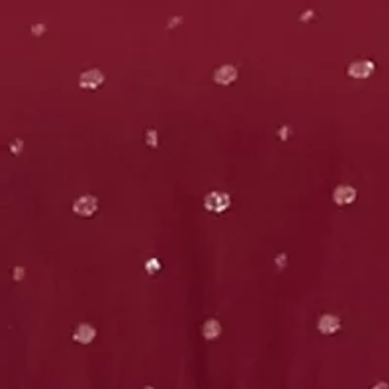Plus Tiered Dot Dress