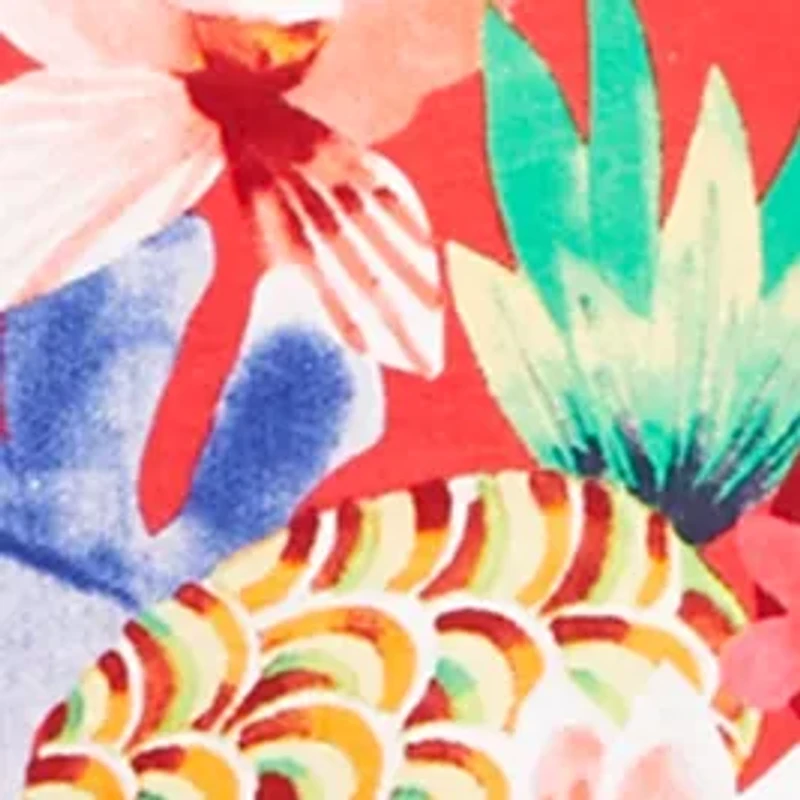 Plus Crochet Peasant Top