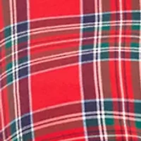 Plus Plaid Tiered Shirtdress