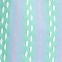 Plus Printed Ruffle Top