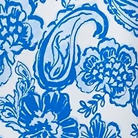 Plus Printed Ruffle Top