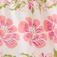 Plus Short Sleeve Poplin Peasant Dress