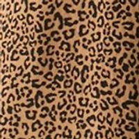 Plus Long Sleeve Ruffle Neck Printed Dress