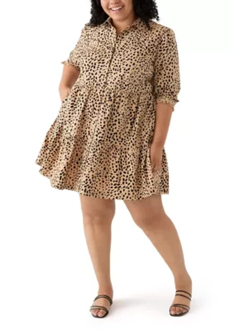 Women's Printed Boyfriend Shirt