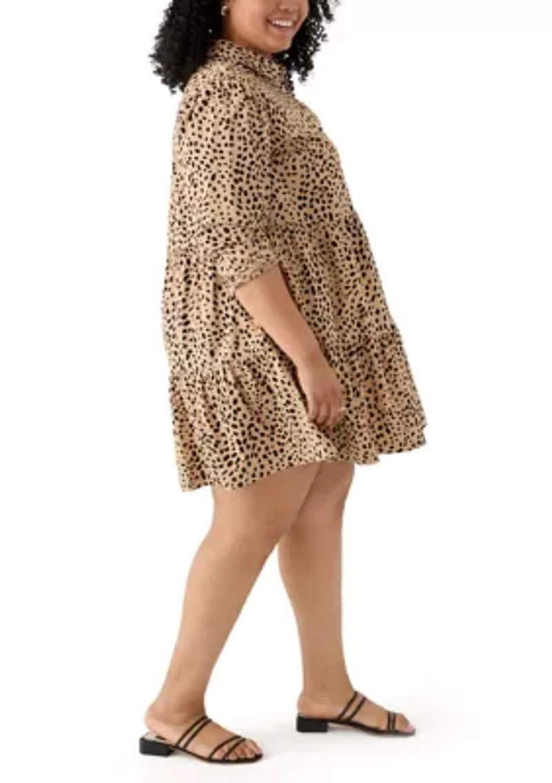 Women's Printed Boyfriend Shirt