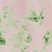 Plus Short Sleeve Belted Midi Dress