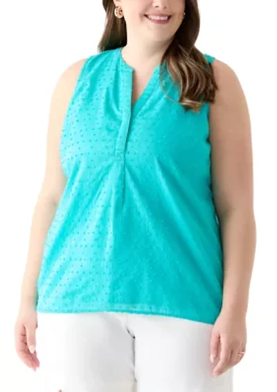 Plus Peasant Top
