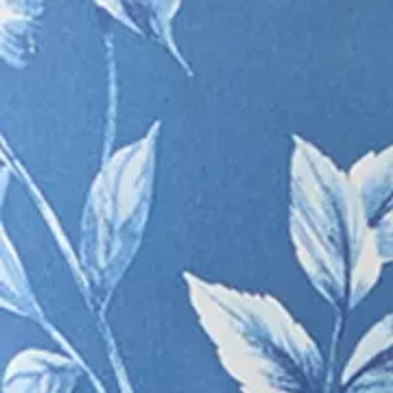 Plus 3/4 Sleeve Printed Peasant Top