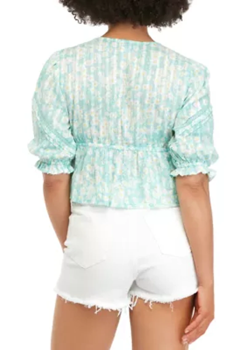 Tie Front Blouse