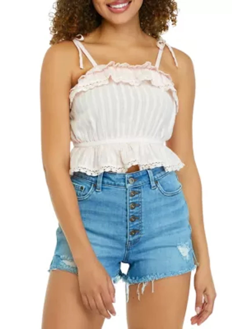 Ruffle Tank Top