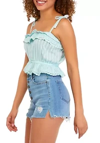 Ruffle Tank Top
