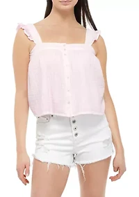 Gauze Tank Top