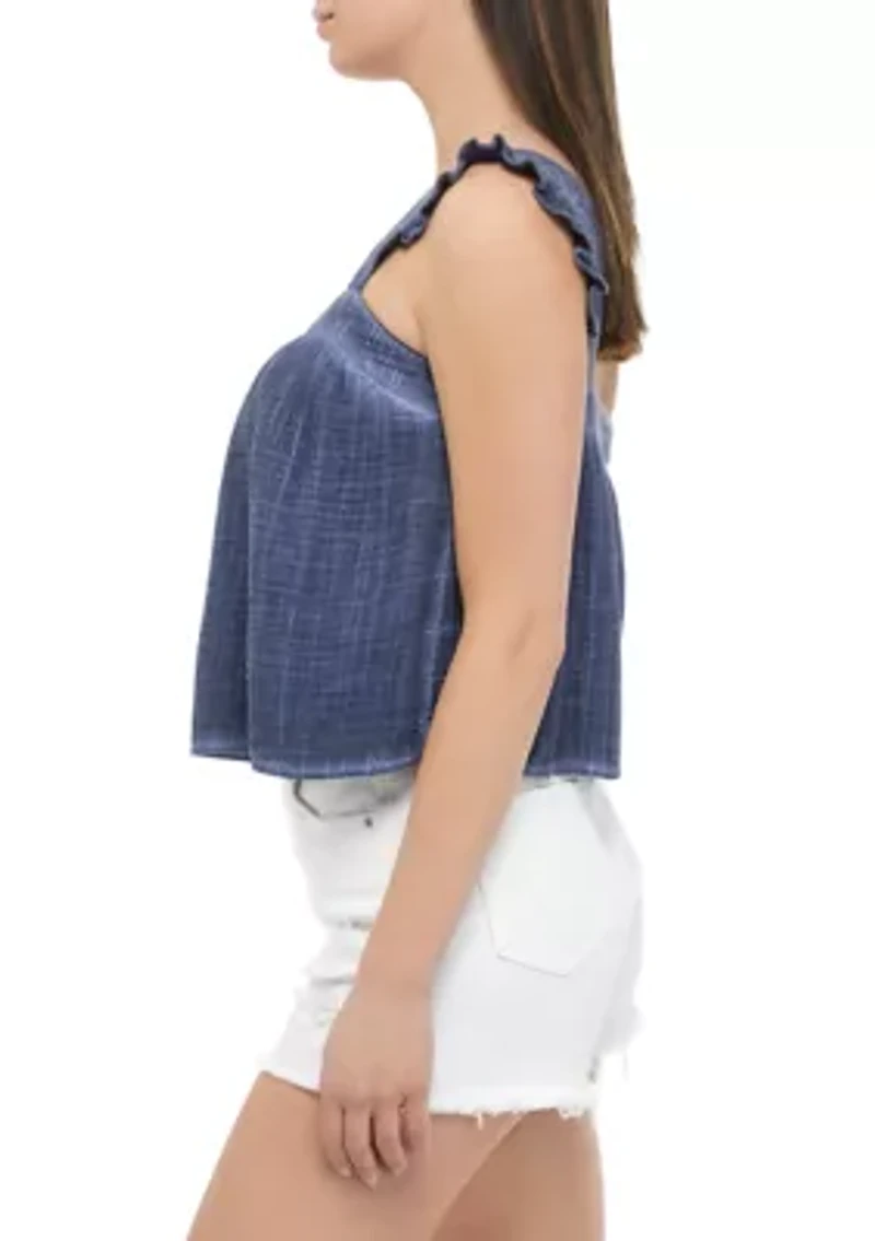 Gauze Tank Top
