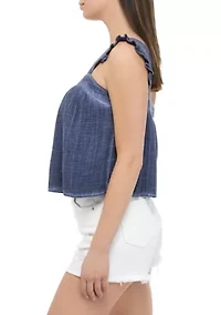 Gauze Tank Top
