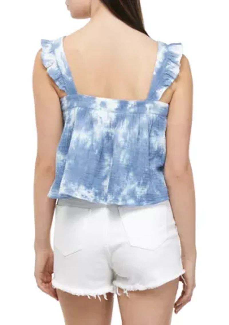 Gauze Tank Top