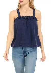 Women's Cotton Gauze Tank Top