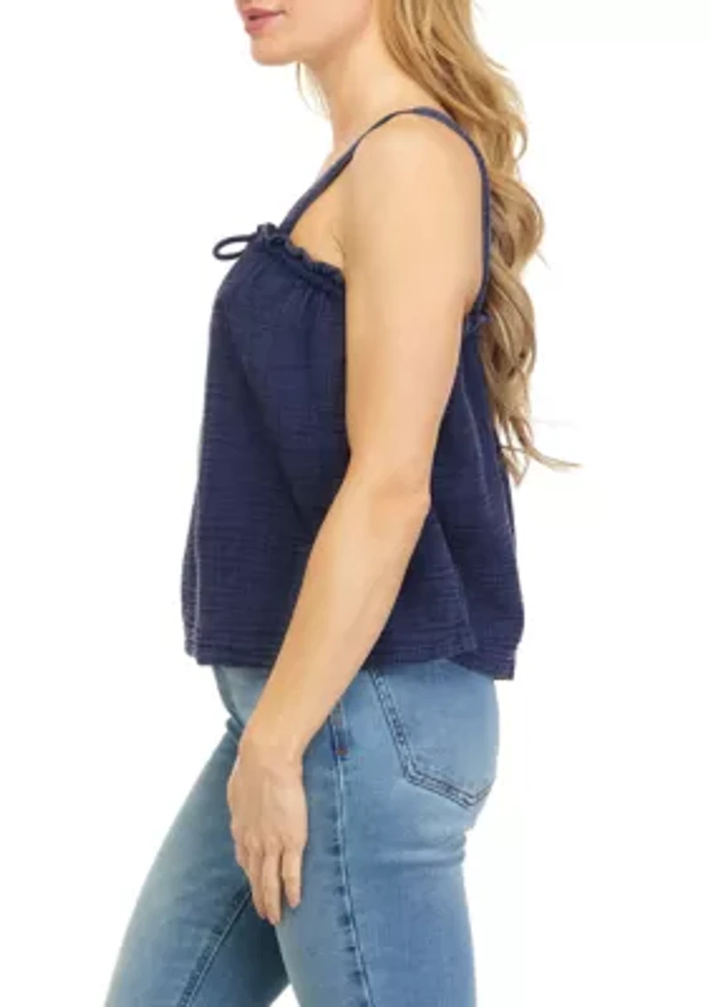 Women's Cotton Gauze Tank Top