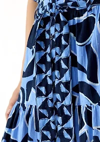 Women's Button Front Midi Skirt