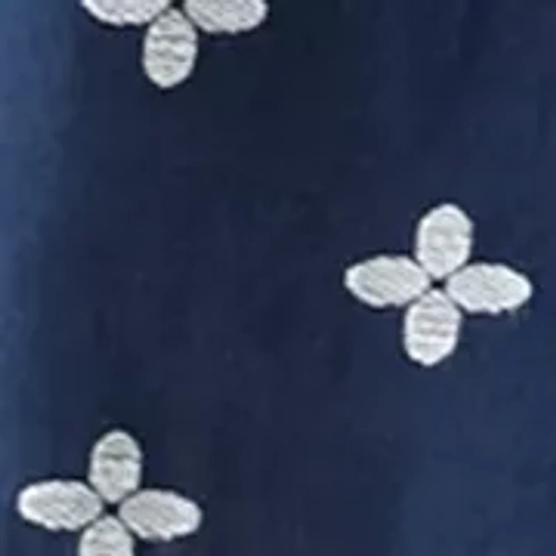 Women's Short Sleeve Embroidered Top