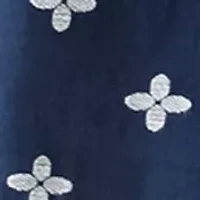 Women's Short Sleeve Embroidered Top