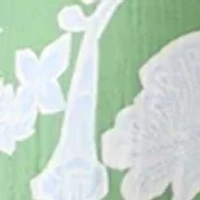 Women's Tiered Gauze Printed Mini Dress