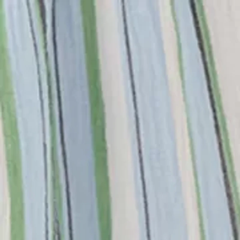 Women's Tiered Gauze Stripe Mini Dress