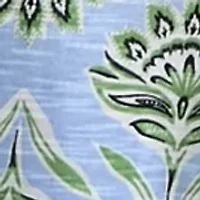 Women's Smocked Shoulder Printed Top