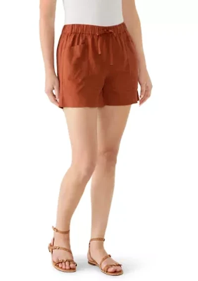 Women's Tie Front Shorts