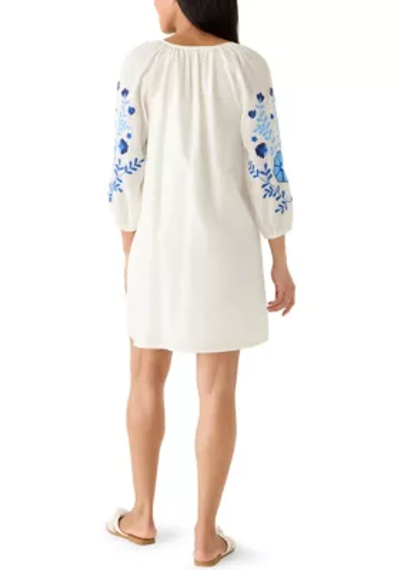 Women's Long Sleeve Swing Dress