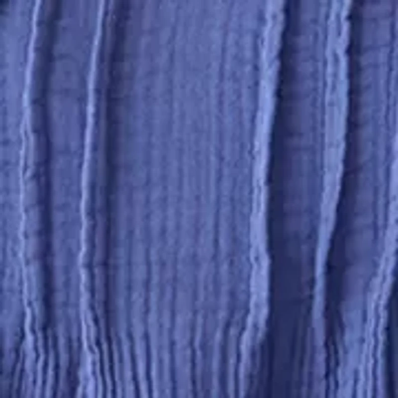 Women's V-Neck Gauze Shift Dress