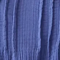 Women's V-Neck Gauze Shift Dress