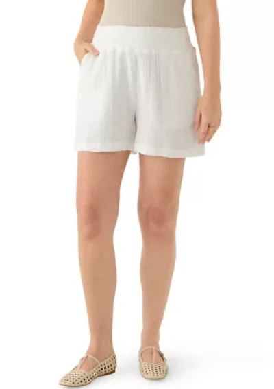 Women's Pull On Gauze Shorts