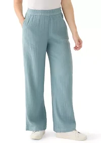 Women's Pull On Gauze Pants