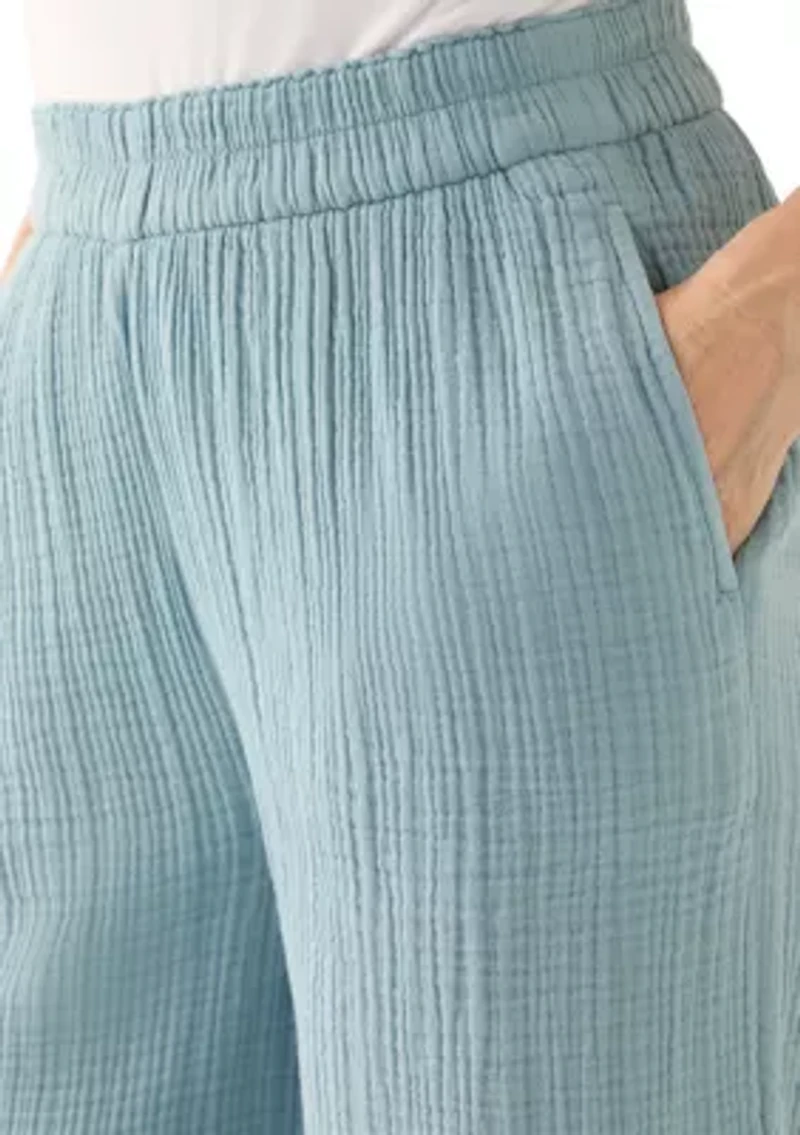 Women's Pull On Gauze Pants