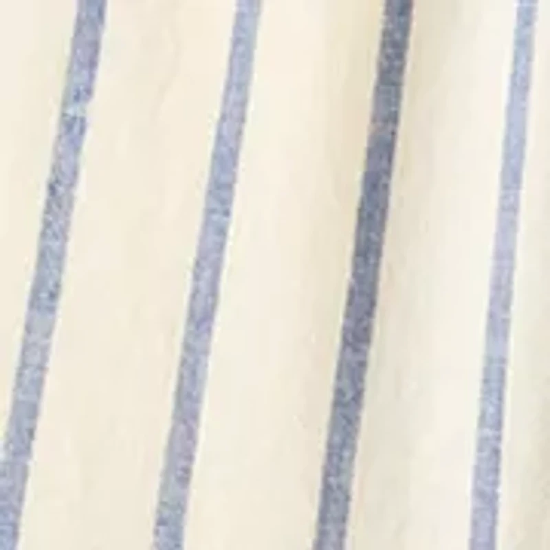 Women's Striped Mid-Rise Pants