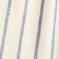Women's Striped Mid-Rise Pants
