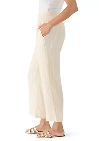 Women's Gauze Cropped Pants