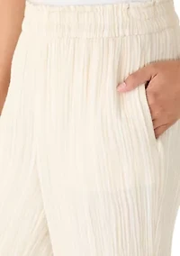 Women's Gauze Cropped Pants