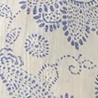 Women's Short Sleeve Camp Printed Shirt
