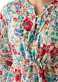Women's Cinched Waist Tunic Top
