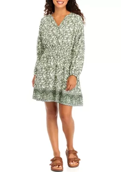 Petite Smocked Waist Dress